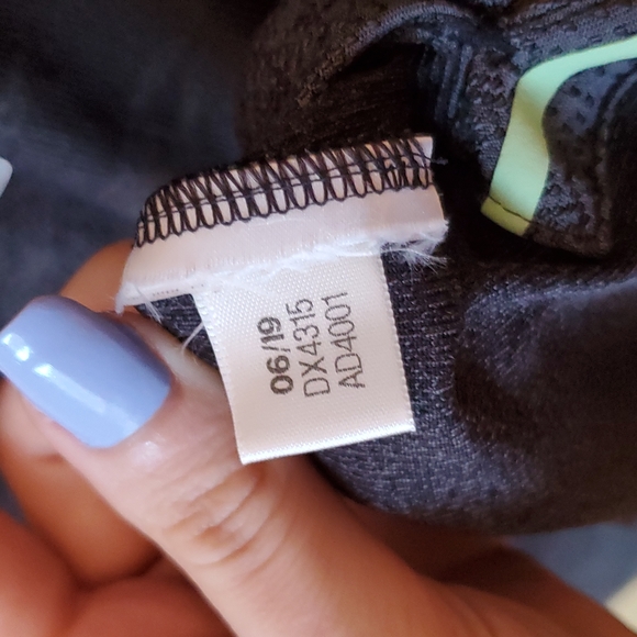 Adidas | Women's NY Tennis Dress - Black/Glow Green XS - Picture 7 of 7